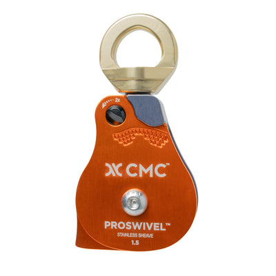 CMC Proswivel Pulleys, rigging pulley with swivel head, SKU 300430