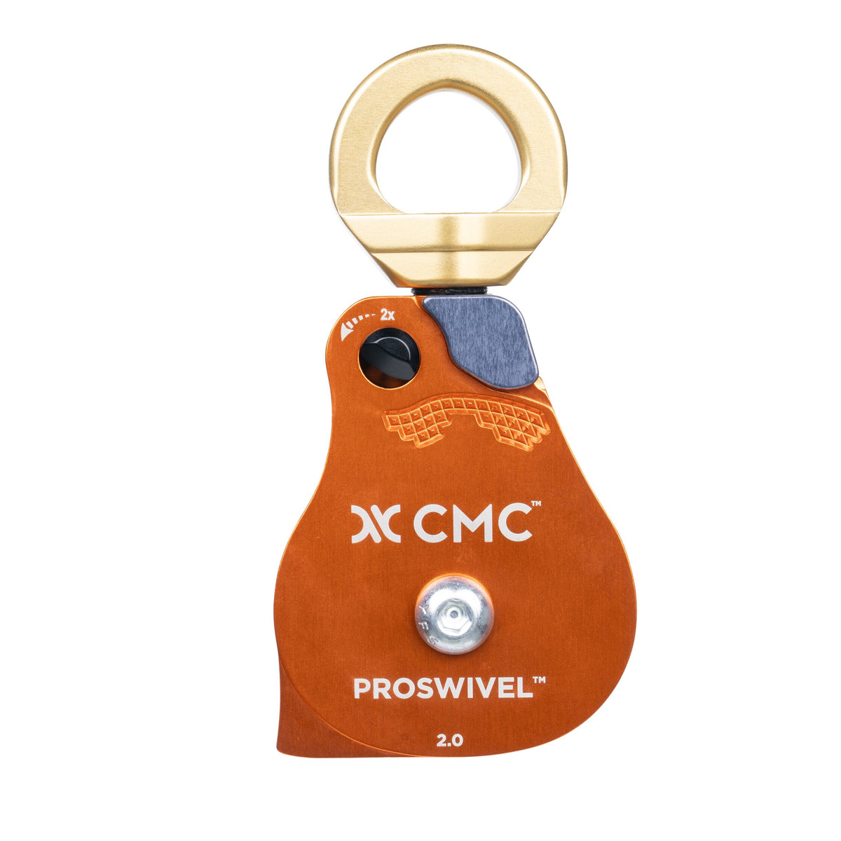 CMC Proswivel Pulleys, rigging pulley with swivel head, SKU 300437, close-up detail - imagen 6