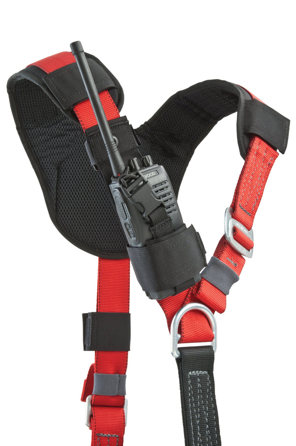 CMC Radio Holster, webbing radio holster for harness or chest rig