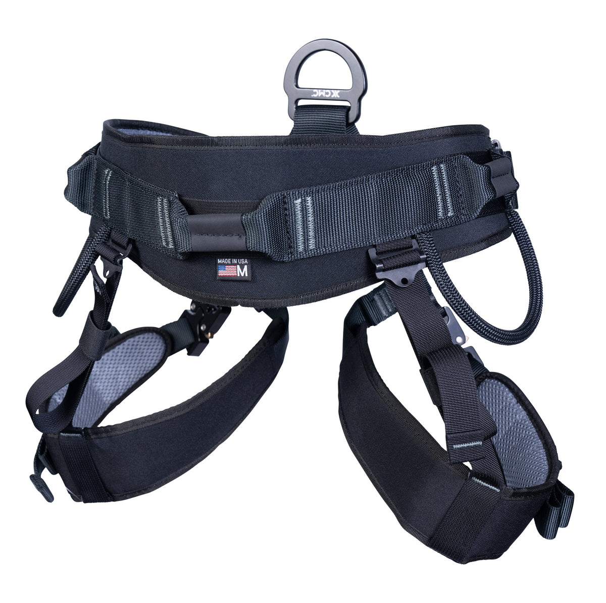 CMC Ranger Quick Harness, quick-donning seat harness with buckles, close-up detail - imagen 6