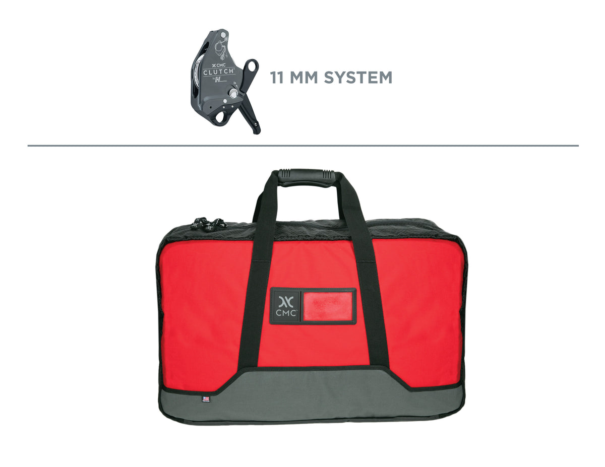 CMC Rope Rescue Truck Cache Kit, truck cache rope rescue kit in transport bags, alternate view - imagen 2