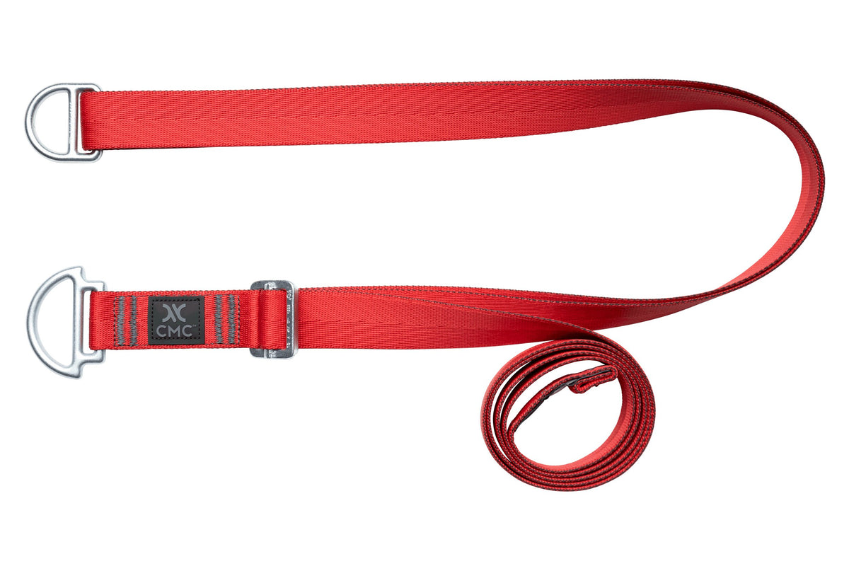 CMC SL Variable Anchor Strap, adjustable webbing anchor strap with steel rings, SKU 201042, shown in use - imagen 7