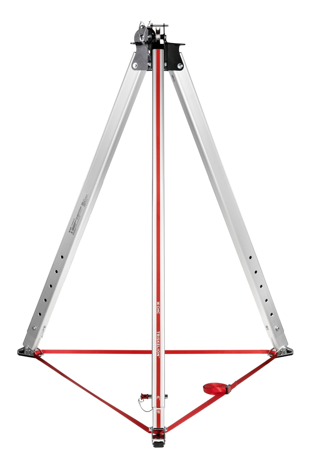 CMC Triskelion Confined Space Tripod, aluminium confined space entry tripod, SKU 760001, alternate view - imagen 2