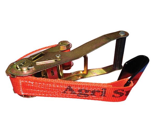 W/U-Hook 5K Fixed End Only W/Ratchet Tiedown