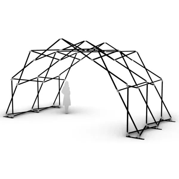 Konligo Fastival frame structure fully assembled, 3D image. Now available on MTN Shop US. - imagen 2
