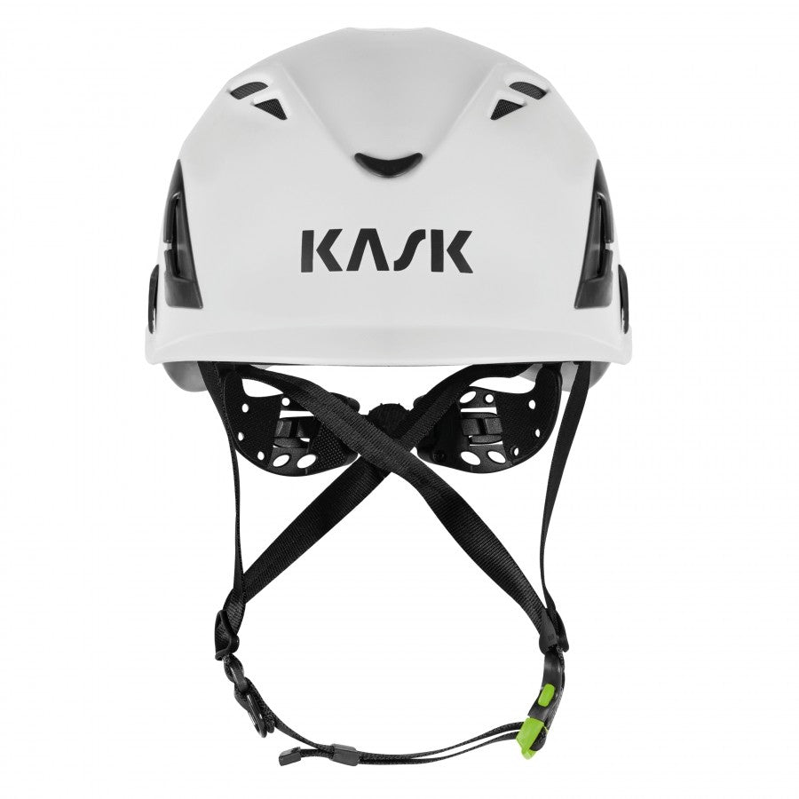 White helmet with KASK branding on a white background