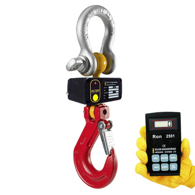 Eilon Engineering Báscula de grúa inalámbrica Ron Crane Scales™ Ron 2501: Báscula de grúa inalámbrica Ron Crane Scales™ Ron 2501: ahora disponible en MTN Shop EE. UU.