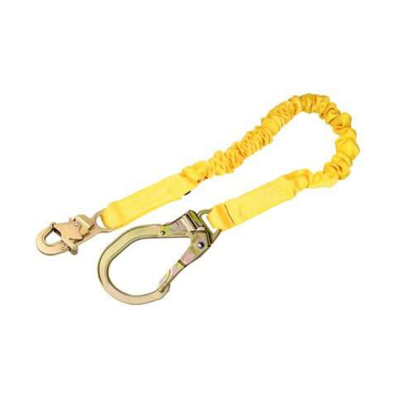 3M™ DBI-SALA® Shockwave™2 Shock Absorbing Lanyard with Self-Locking Snap Hook and Self-Locking Steel Rebar Hook