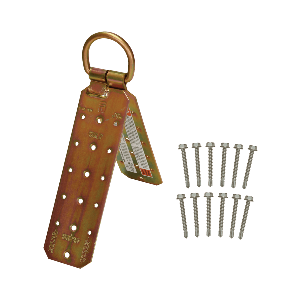 Products Hinged Reusable Anchor for Steel Deck and Metal Roofing