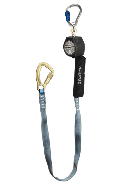 Steel 5k Carabiner, Includes Aluminum Dorsal Connecting Carabiner