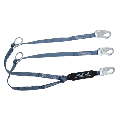 Cordón absorbente de energía con amarre