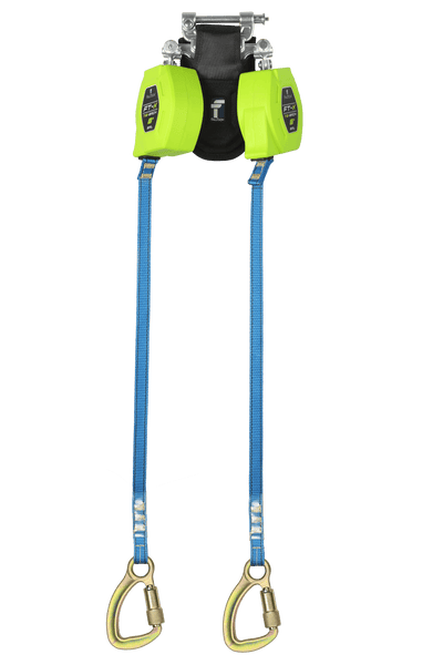 Twin-leg with Steel 5k Carabiner