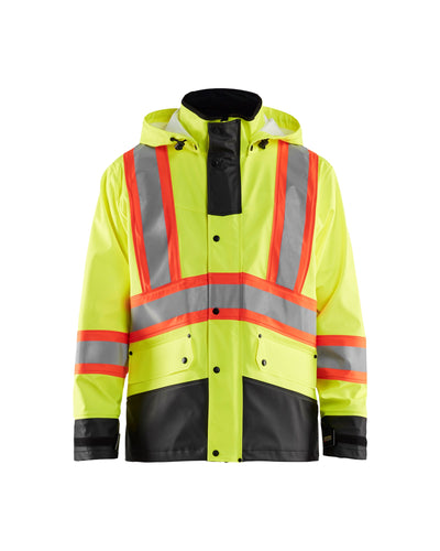 Chaqueta impermeable de alta visibilidad Blaklader