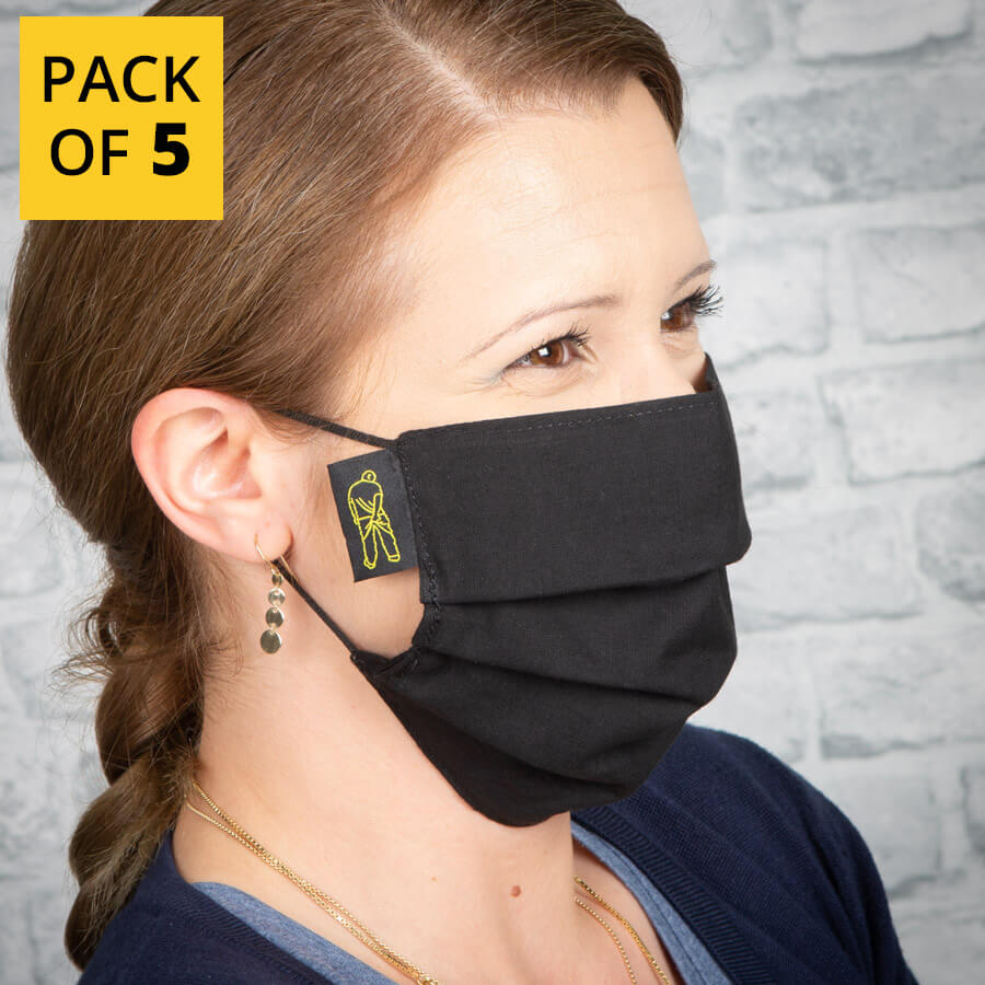 Dirty Rigger Cloth Face Masks (Pack of 5)– Dirty Rigger® 100% cotton, washable face mask. Pleated design for freedom of movement and exceptional comfort. – Now available at MTN Shop US. - imagen 5