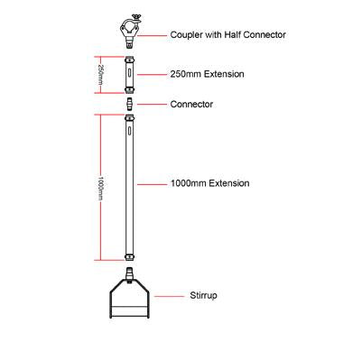 How to use Doughty Modular Drop Arm Stirrup (Aluminum) - MTN Shop