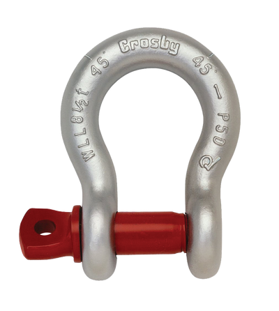Grillete con pasador roscado Crosby - Galvanizado