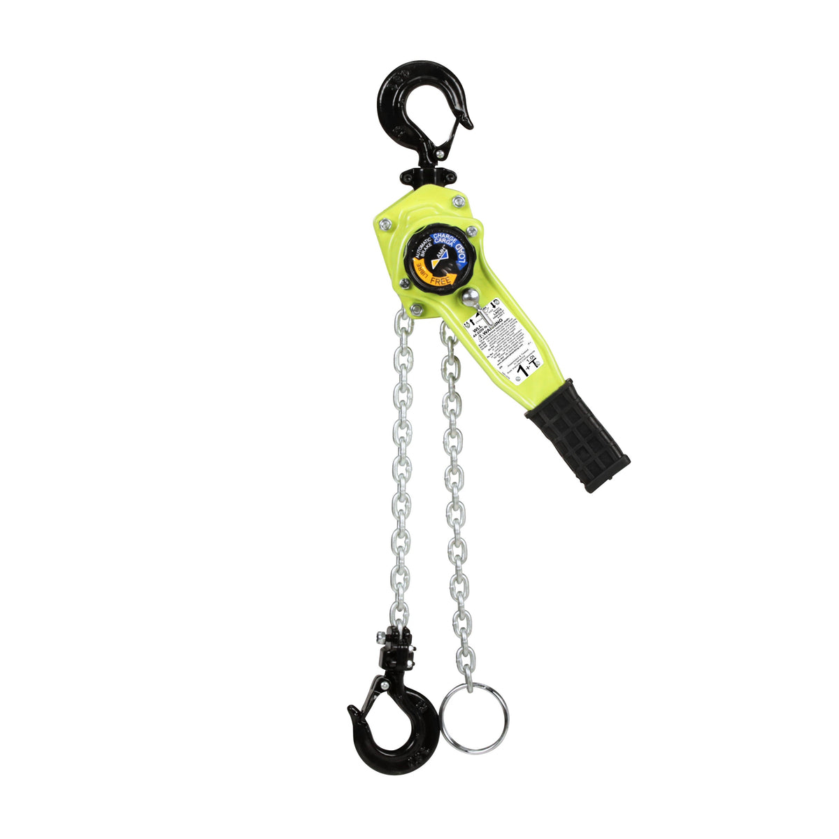 AMH Lever Hoist 0.8t to 2.5t USA Chain– The AMH Lever Hoist 0.8t to 2.5t USA Chain is a versatile and reliable tool for lifting and moving heavy loads. Its lightweight construction and easy-to-use lever mechanism make it a popular choice for a wide range of industrial applications. With its durable all-steel construction and high-quality load chain, this hoist is built to last and can provide years of reliable service. – Now available at MTN Shop US. - imagen 2