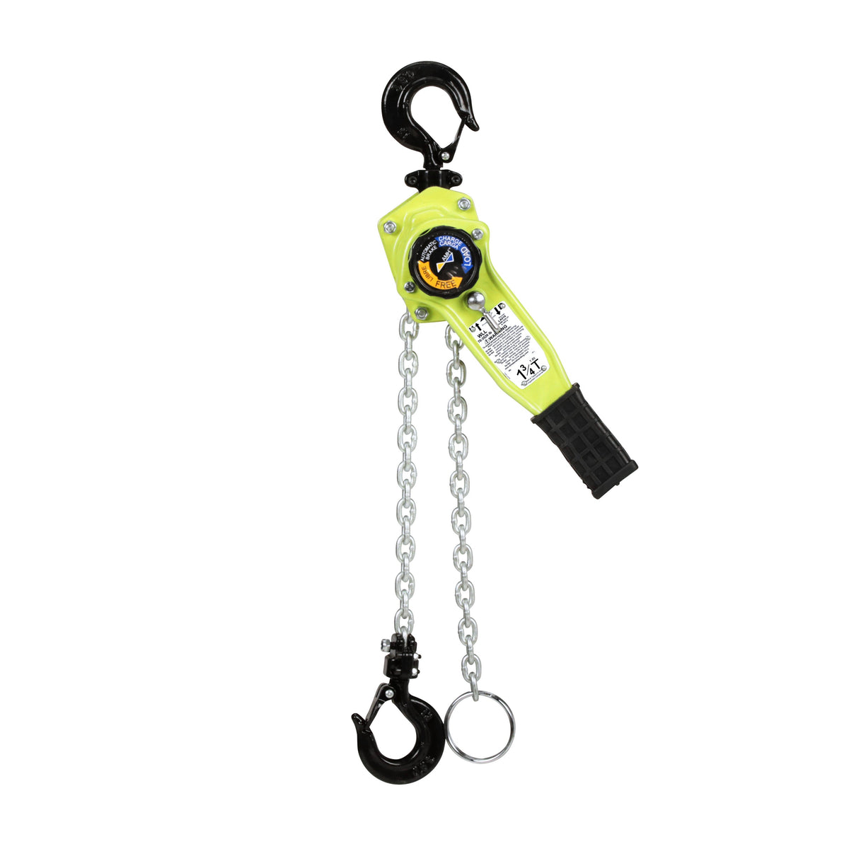 AMH Lever Hoist 0.8t to 2.5t USA Chain– The AMH Lever Hoist 0.8t to 2.5t USA Chain is a versatile and reliable tool for lifting and moving heavy loads. Its lightweight construction and easy-to-use lever mechanism make it a popular choice for a wide range of industrial applications. With its durable all-steel construction and high-quality load chain, this hoist is built to last and can provide years of reliable service. – Now available at MTN Shop US.