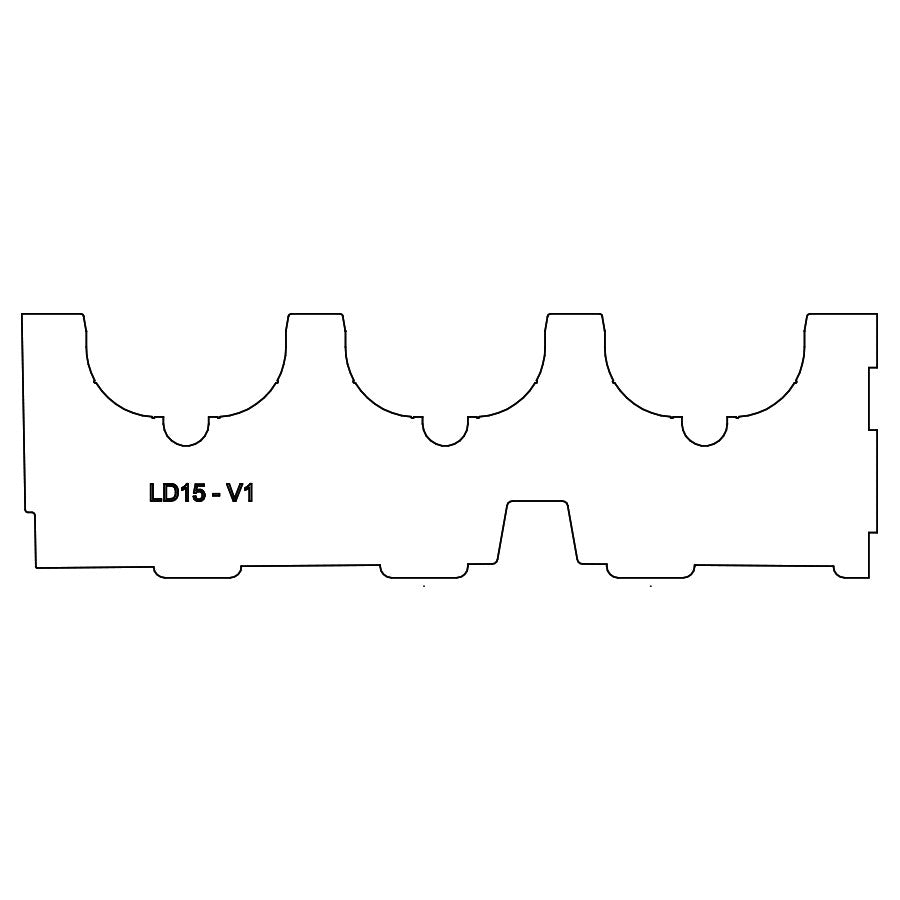 Mountain Productions BOX®: Spektrum Series LG Insert Package – Triple CM Lodestar V1 & Storage– – Now available at MTN Shop US. - imagen 2