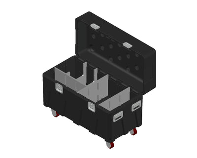Mountain Productions BOX®: Paquete de inserción LG de la serie Spektrum – Single Stagemaker SM10 y 3 espacios de almacenamiento– – Ahora disponible en MTN Shop US.