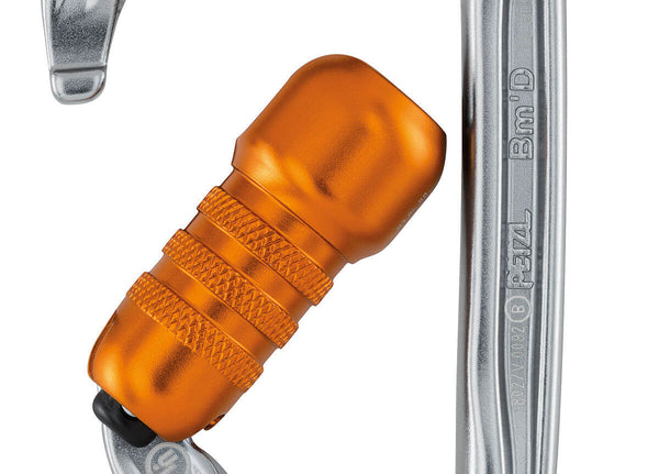 Petzl Bm'D H-Frame Carabiner (Black) - H-Shaped Cross Section