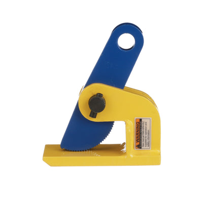 Abrazadera de elevación de placa horizontal de 0,5 t a 5 t: este producto es un polipasto con cuerpo de acero compacto y duradero que está diseñado para proporcionar potencia de elevación confiable en un tamaño más pequeño. Se prueba al doble del límite de carga de peso y viene con una certificación de carga de prueba de fábrica. Cumple con las directivas de la UE 2006/42/EC y ASME B30.20, lo que lo hace adecuado para su uso en diversas industrias. – Ahora disponible en MTN Shop US.