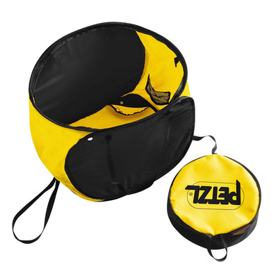Almacenamiento de cuerdas de tiro plegable Petzl Eclipse: para trabajar cómodamente, se necesitan buenas herramientas: mochilas, guantes, accesorios. Petzl ofrece toda una línea de accesorios innovadores. – Ahora disponible en MTN Shop US.