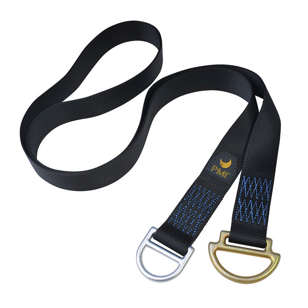 PMI General Use Anchor Sling– PMI General Use Anchor Slings create strong and secure anchors. Available in 3', 4' and 6' lengths. Steel D-rings on both ends. NFPA 1983 (2012), G, ANSI Z359.1 (2007) – Now available at MTN Shop US.