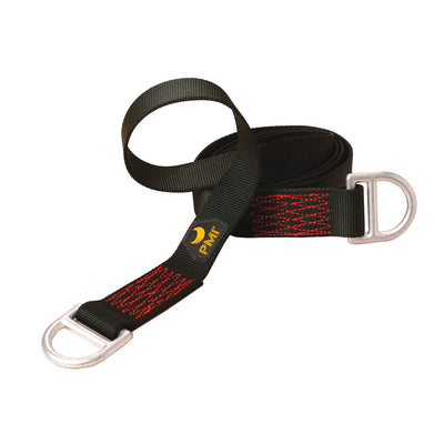 Eslinga de anclaje de uso general de PMI: las eslingas de anclaje de uso general de PMI crean anclajes fuertes y seguros. Disponible en longitudes de 3', 4' y 6'. Anillas en D de acero en ambos extremos. NFPA 1983 (2012), G, ANSI Z359.1 (2007): ahora disponible en MTN Shop US.