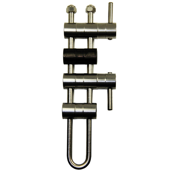 Parrilla de freno PMI SMC - Micro U Rack de acero inoxidable con barras: el SMC Micro U Rack es el más pequeño y liviano de todos los SMC Rappel Racks. Este soporte es ideal para escalada deportiva, espeleología y escenarios de rápel largo. Ahora disponible en MTN Shop EE. UU.