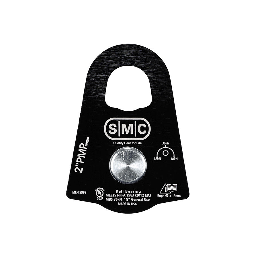 Polea de control Prusik simple de 2” PMI SMC – NFPA– La polea de control Prusik simple de 2” de SMC cumple con la NFPA y es la PMP de tamaño mediano perfecta para aparejar con cuerda de 11 mm a 13 mm. Ideal cuando no hay espacio para una PMP de 3". – Ahora disponible en MTN Shop US. - imagen 5