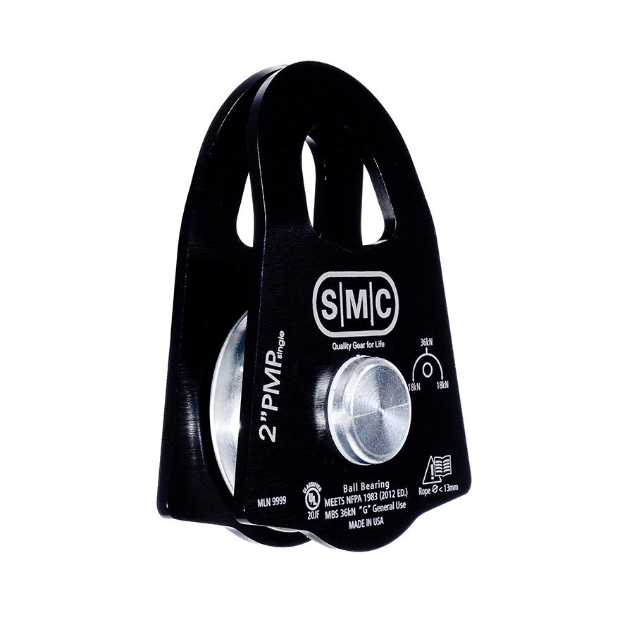 Polea de control Prusik simple de 2” PMI SMC – NFPA– La polea de control Prusik simple de 2” de SMC cumple con la NFPA y es la PMP de tamaño mediano perfecta para aparejar con cuerda de 11 mm a 13 mm. Ideal cuando no hay espacio para una PMP de 3". – Ahora disponible en MTN Shop US. - imagen 4