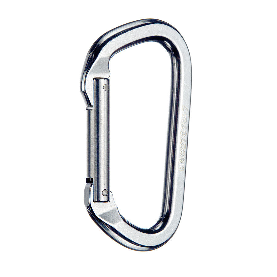 Mosquetón de aluminio sin bloqueo PMI SMC Mountain D: el mosquetón de aluminio sin bloqueo SMC Mountain D es un conector versátil para uso general, imprescindible en su inventario con una abertura de gran tamaño. Ahora disponible en MTN Shop US. - imagen 3