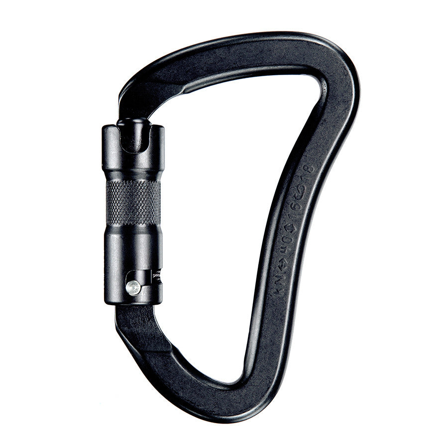 PMI SMC CrossOver Triple-Lock Carabiner – NFPA– The SMC CrossOver Triple-Lock Carabiner – NFPA has an ergonomic single-hand frame and Triple-Locking sleeve for easy and secure operation. NFPA, ANSI compliant – Now available at MTN Shop US.