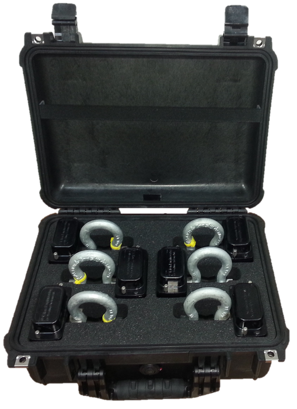 Eilon Engineering Ron StageMaster™ Wireless Shackle Pin Load Cell Kit w/ Standard Receiver– – Now available at MTN Shop US.