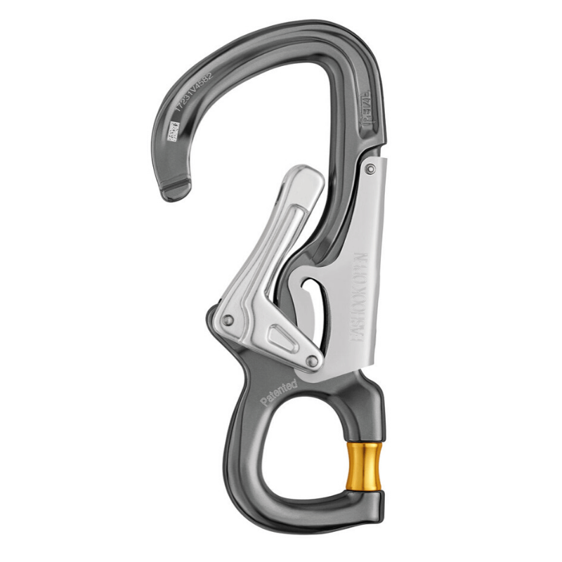 Petzl EASYHOOK OPEN Gated Connector - H Cross-Section - imagen 2