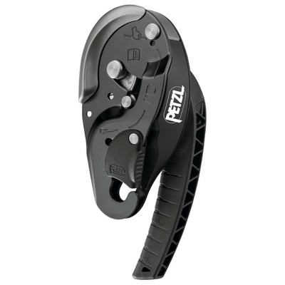 Dispositivo de descenso/aseguramiento Petzl I’D® L (negro)