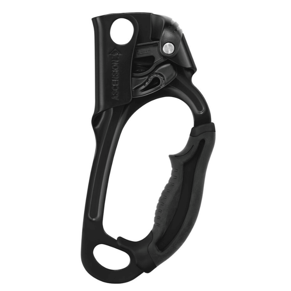 Petzl ASCENSION Ascender (Black) - Right-Handed Version