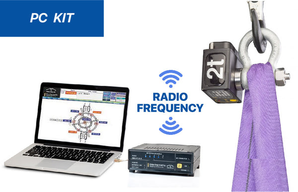 Eilon Engineering Ron StageMaster™ Wireless Shackle Pin Load Cell Kit w/ Standard Receiver– – Now available at MTN Shop US.