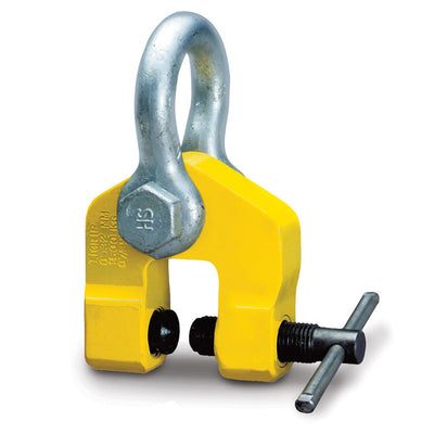Abrazadera de tornillo Camlok™ TSH: las abrazaderas de tornillo Camlok TSH están diseñadas para tirar y sujetar láminas de metal, vigas y objetos de acero relacionados. Estas abrazaderas de tornillo se recomiendan para usar con herramientas de palanca y ofrecen el mejor medio para sujetar y asegurar cargas. La línea de productos de Camlok cubre una amplia gama de necesidades de manipulación de materiales. – Ahora disponible en MTN Shop US.