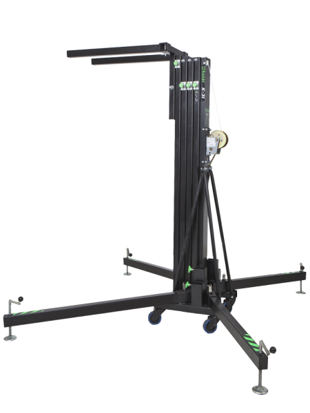 Ascensor de la Torre Kuzar K-31; Lleve los sistemas de audio PA line array a un nivel superior