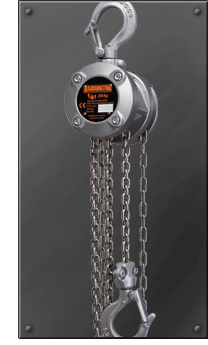 Harrington Hoist: CX Hand Chain Hoists 1⁄4 and 1⁄2– Harrington's CX hoists are notably the world's smallest hand chain hoists. Their lightweight and extremely compact design make them ideal tools for high or difficult to reach places. – Now available at MTN Shop US. - imagen 3