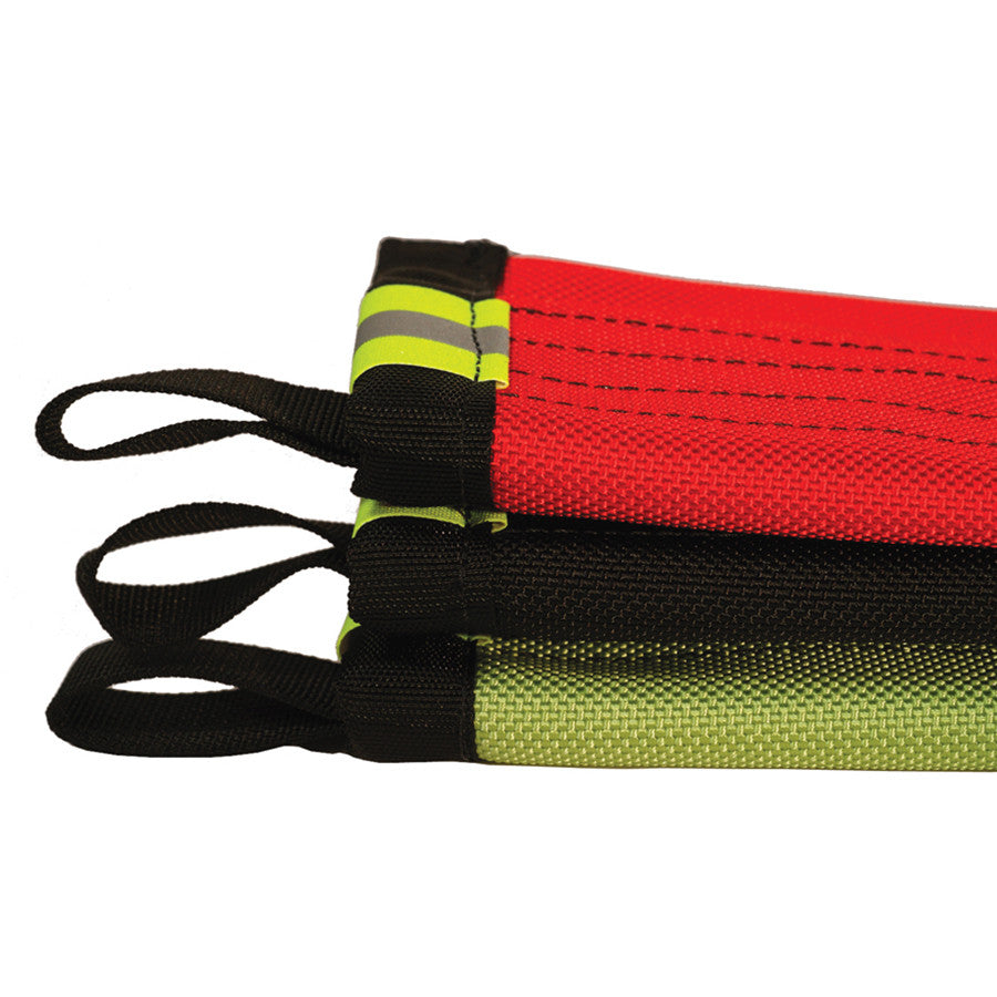 PMI Supermantle: Supermantle de PMI proporciona máxima protección a la cuerda contra bordes afilados y superficies abrasivas. Exterior de nailon balístico con interior de lona pesada. Úselo con cuerdas estacionarias. – Ahora disponible en MTN Shop US. - imagen 2