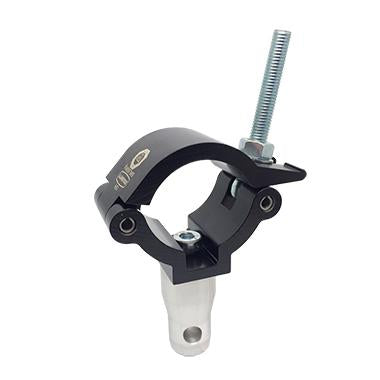 Abrazadera Doughty Mammoth con medio conector para barra de 2.36''-2.48'' (Negro) - MTN Shop