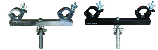 Adaptador de armazón giratorio sólido Doughty (aluminio). Suministrado por MTN Shop UE