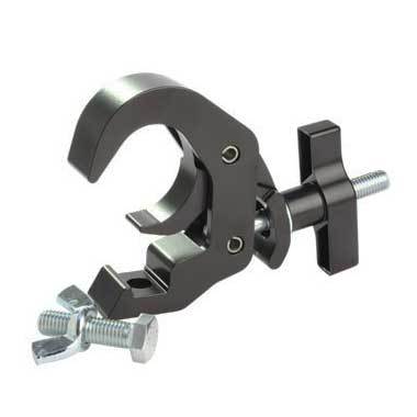 Abrazadera de gancho de gatillo rápido Doughty Slimline (Negro) - MTN Shop