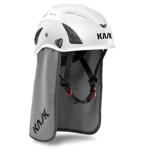 KASK Neckshade for SuperPlasma Helmets– The KASK Zen Helmet Visor works with Zenith helmets and is anti-fog and scratch resistant. Optical class 2 and EN, ANSI, and AS/NZS compliant. Stylish and safe. – Now available at MTN Shop US.
