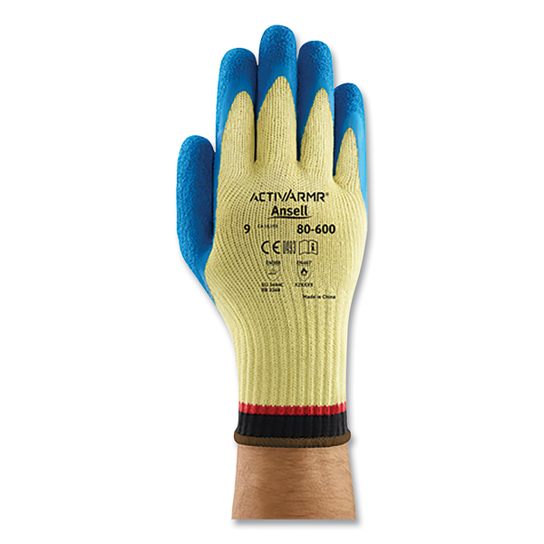 ActivArmr Powerflex 80-600 Yel Kevlar/blue Nat Rub Sz10 (pack of 12)– – Now available at MTN Shop US.