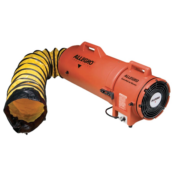 Allegro Plastic Blower w/Canister, 1/3 hp, 115V, 25 ft Ducting– – Now available at MTN Shop US.
