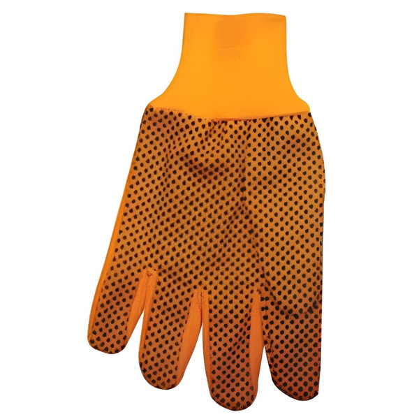 Anchor Brand 10 Oz Hi-vis Orange Plastic Dot Canvas Glove (pack of 300)– – Now available at MTN Shop US.
